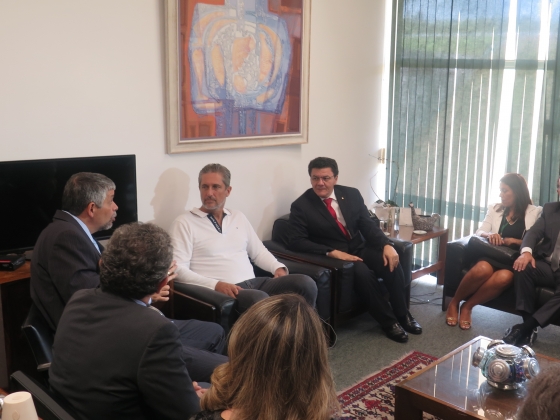 Entidades da Magistratura e do Ministério Público se reúnem com o deputado federal Rogério Rosso para debater a reforma da Previdência