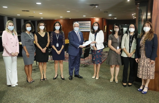 Comissão Ajufe Mulheres reforça a necessidade de uma maior participação feminina no Poder Judiciário junto a ministros
