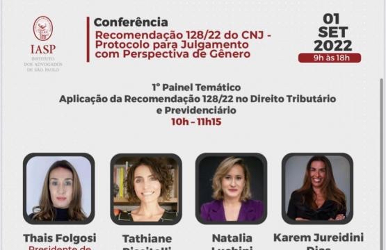 Comissão Ajufe Mulheres participa de conferência do IASP sobre julgamento com perspectiva de gênero